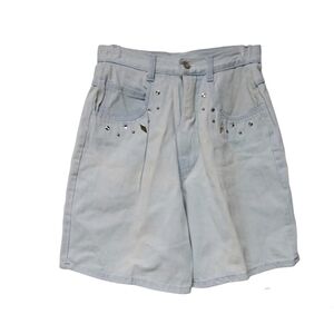VTG 80s Ease Sport studded denim shorts